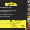 Hétfői menü