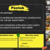 Pénteki menü