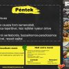 Pénteki menü