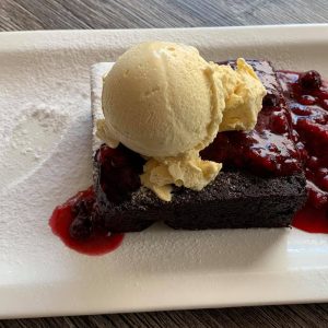 Dupla csokoládés brownie