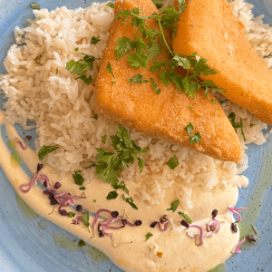 Rántott Trappista sajt