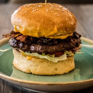 Jucy Lucy Hamburger